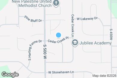 Map image of the property - 4896 W Cedar Creek Pl