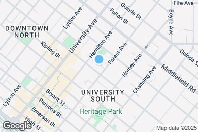 Map image of the property - 501 Forest Ave