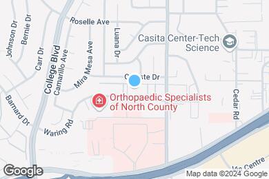 Map image of the property - Terra Oceanside Apartments