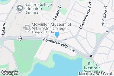 Map image of the property - 1997 Commonwealth Ave
