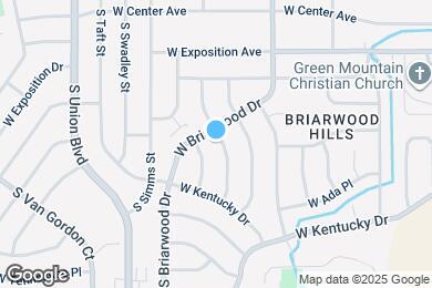 Map image of the property - 827 S Robb Way