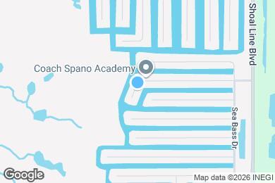 Map image of the property - 3366 Bluefish Dr