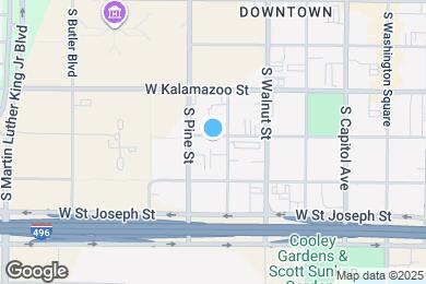 Map image of the property - 511 W Lenawee St