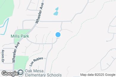Map image of the property - 1894 Via Arroyo