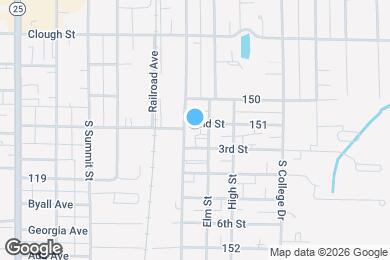 Map image of the property - 610 2nd St