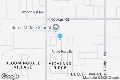 Map image of the property - 2704 Manor Hill Drive Brandon FL