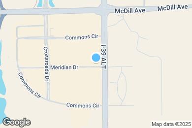 Map image of the property - 741 Meridian Drive