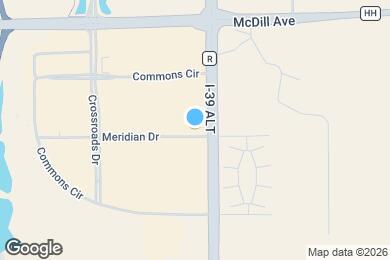 Map image of the property - Meridian Commons