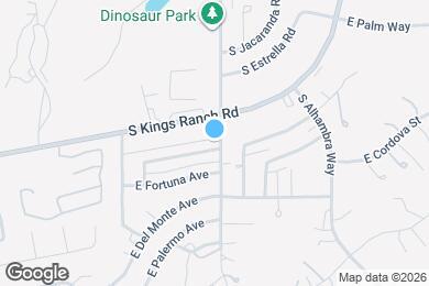Map image of the property - 6038 S Alameda Rd