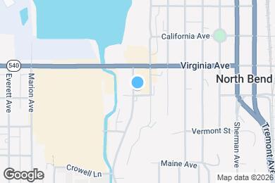 Map image of the property - 2095 Harrison St