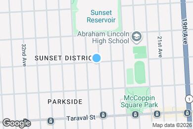 Map image of the property - 2201 26th Ave