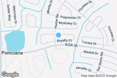 Map image of the property - 605 Royalty Ct