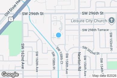 Map image of the property - 15848 SW 299th Ter