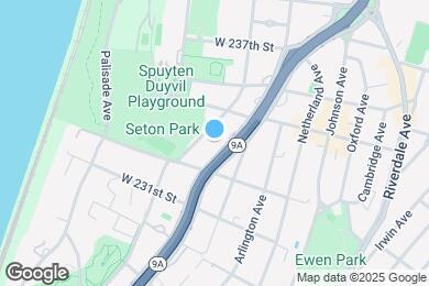 Map image of the property - HENRY HUDSON PKWY W