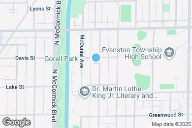 Map image of the property - 1538 Fowler Ave