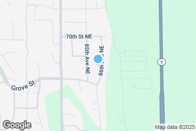Map image of the property - 6816 86th Ave NE
