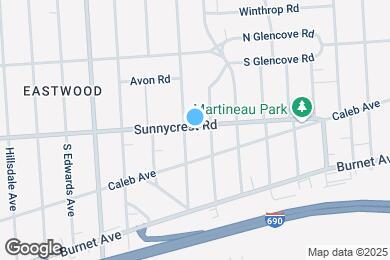 Map image of the property - 1110 Sunnycrest Rd