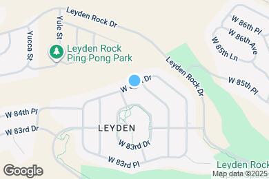 Map image of the property - 17494 W 84th Dr
