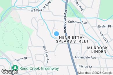 Map image of the property - 39 Conestee St