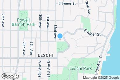 Map image of the property - 3212 E Spruce St