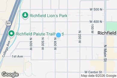 Map image of the property - 260 N 400 W