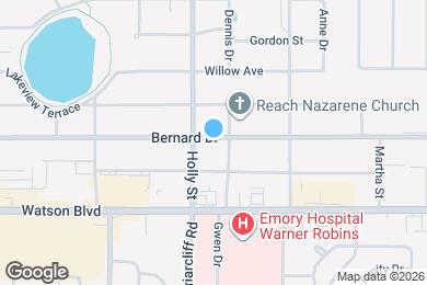 Map image of the property - 503 Bernard Dr