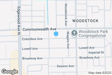 Map image of the property - 3359 Columbus Ave