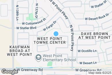 Map image of the property - 13601 W Ironwood St