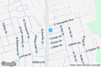 Map image of the property - 109 Janice St