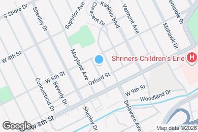 Map image of the property - 619 Ohio St