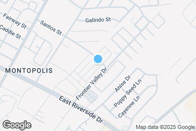 Map image of the property - 1605 Arcilla St