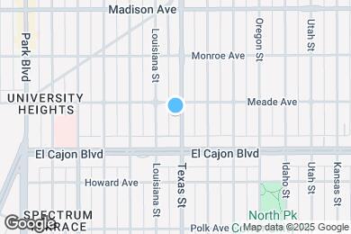 Map image of the property - Texas St. Apartments