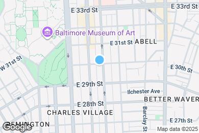 Map image of the property - 2932 N Calvert St