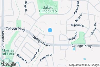 Map image of the property - 1616 Lansdale Dr