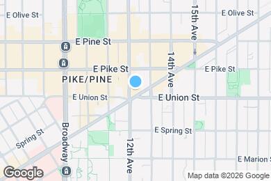 Map image of the property - 1408 12th Ave