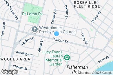 Map image of the property - 3434 Talbot St