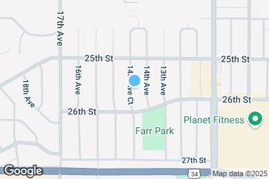 Map image of the property - 2528 14th Ave Ct