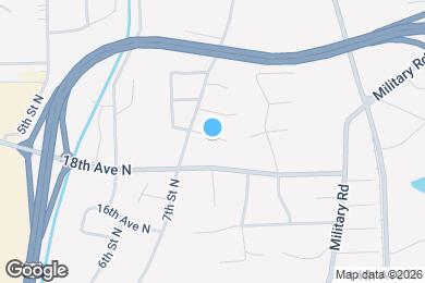 Map image of the property - 704 19th Ave N