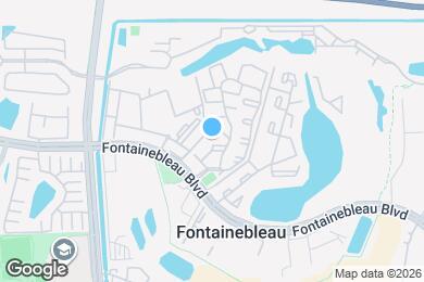 Map image of the property - 9447 Fontainebleau Blvd