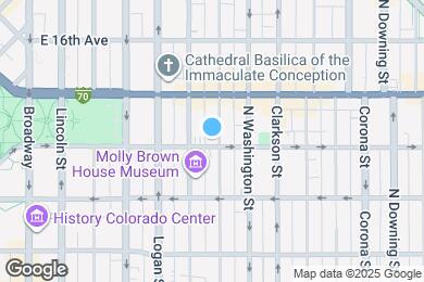 Map image of the property - 521 E 14th Ave
