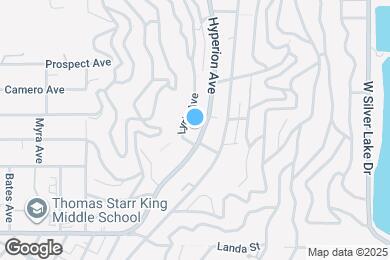 Map image of the property - 2119 Hyperion Ave