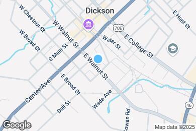 Map image of the property - 213 E Walnut St