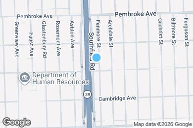 Map image of the property - 19425 Fenmore St