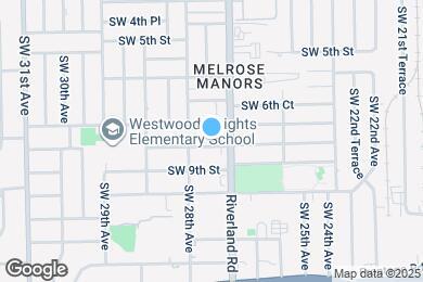 Map image of the property - 2721 SW 8th St