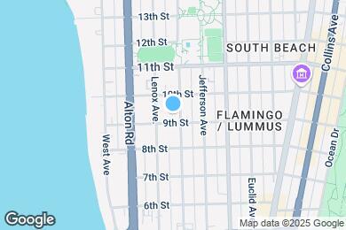 Map image of the property - 910 Michigan Ave