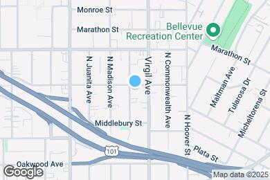 Map image of the property - 556 N Westmoreland Ave
