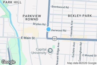 Map image of the property - 534 S Drexel Ave