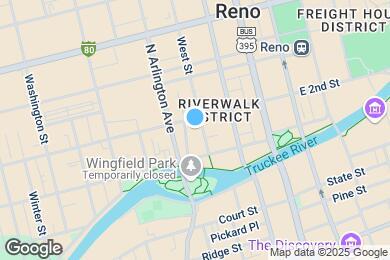 Map image of the property - 200 W 2nd St