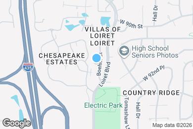 Map image of the property - 9206 Boehm Dr