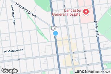 Map image of the property - 425 N Prince St